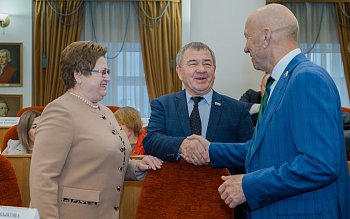 Заседание Законодательного Собрания Оренбургской области